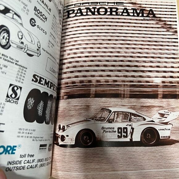 Porsche Panoramic Hardcover Bounded Magazines Vintage 1978 JAN-Dec  PCA - Picture 13 of 15